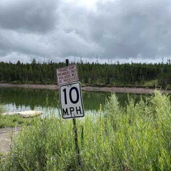 You are within walking distance of the Island Park Reservoir.