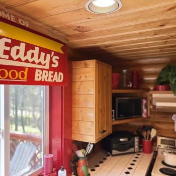 Vintage decorated kitchen
