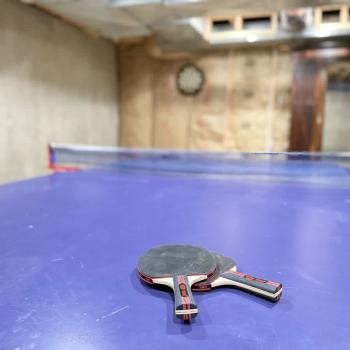 Have some friendly competition at the ping pong table.
