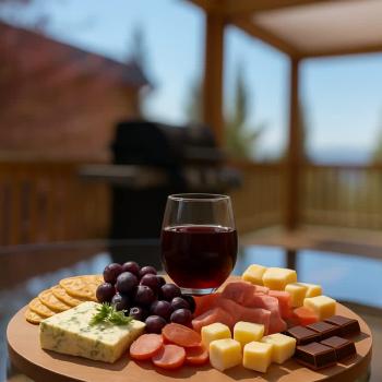 Relax on the sun porch and have a relaxing evening.