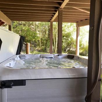 Hot tub available for your use during your stay.