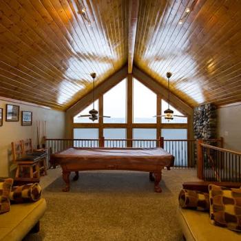 Loft space, different view.