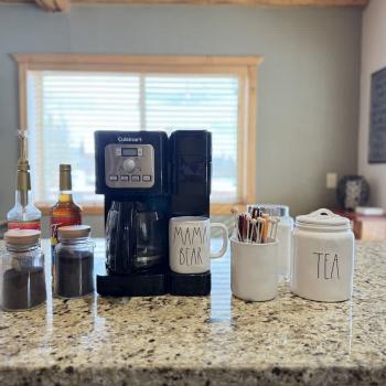 Wake up and enjoy fresh coffee to get your day started.