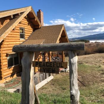 Beautiful views surrounding the cabin.