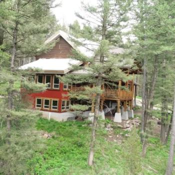 Legacy Lodge is nestled in the trees for the perfect getaway.