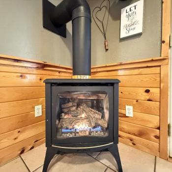 gas fireplace