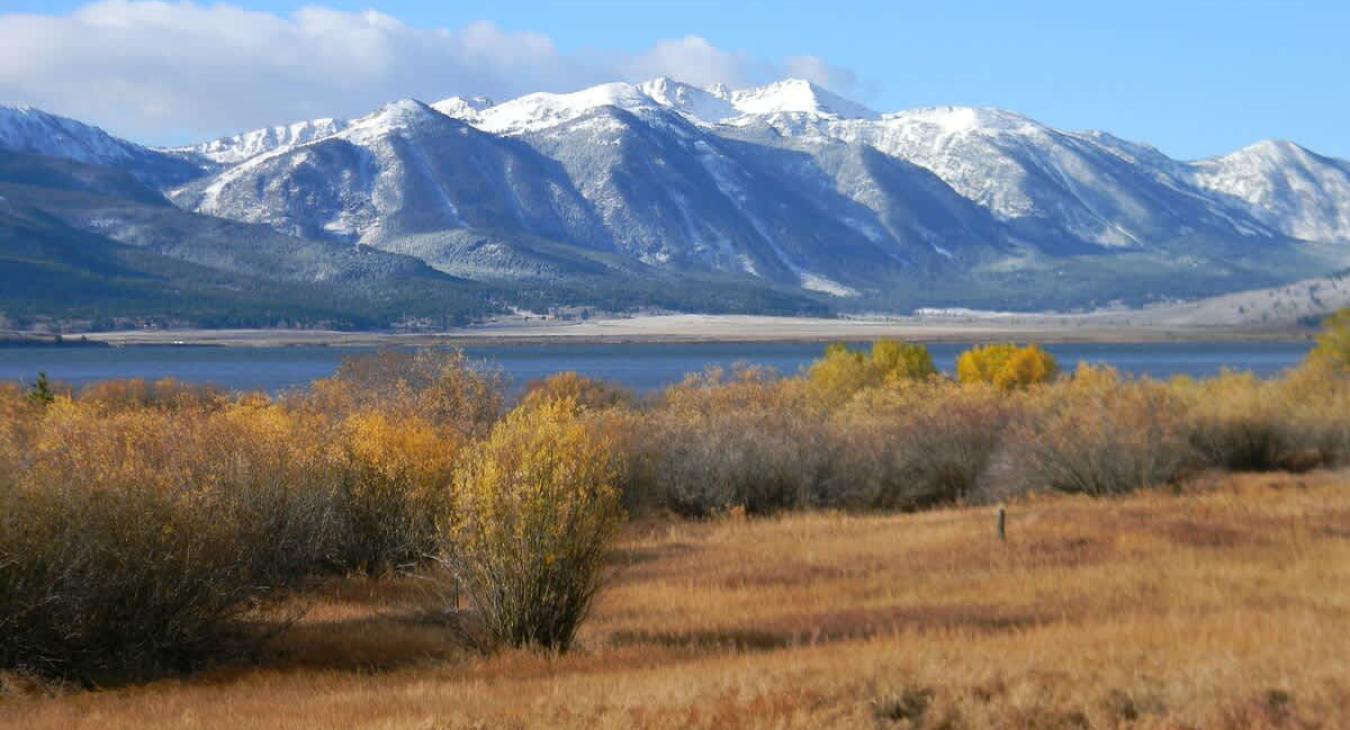 Breathtaking view of the mountains.