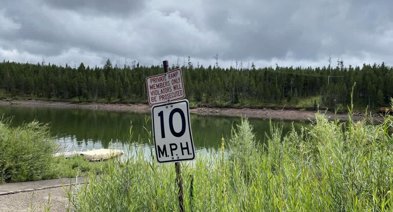 You are within walking distance of the Island Park Reservoir.