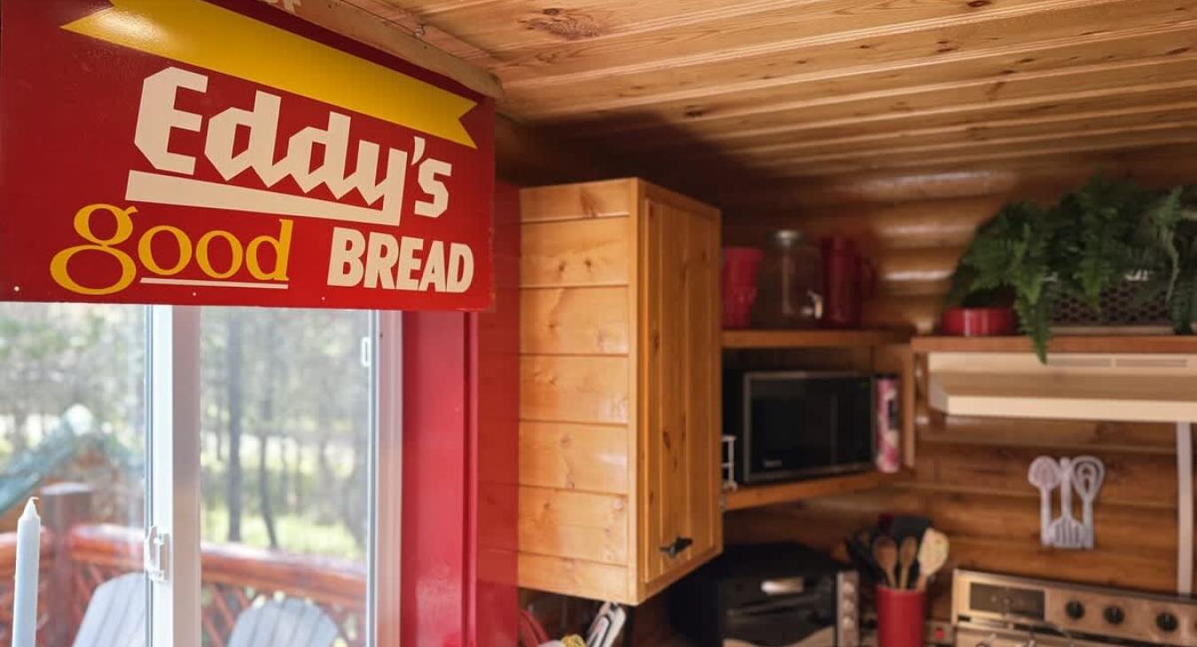 Vintage decorated kitchen