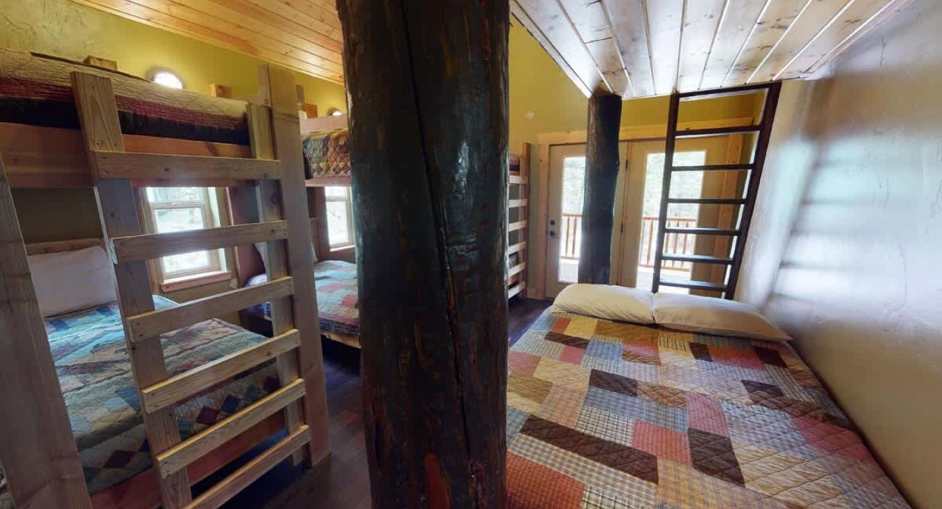 Perfect for up to 8 people in this room.