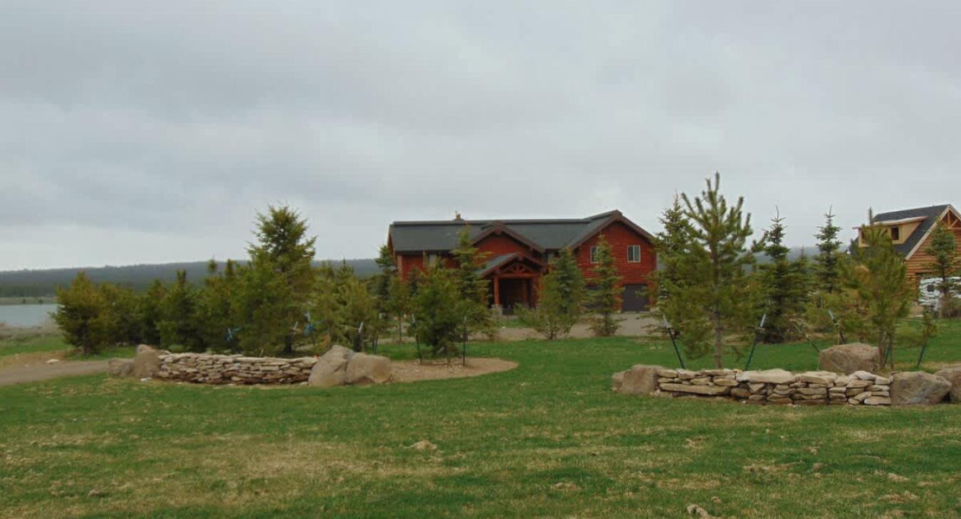 Lots of open grass for the kiddos to run and play.