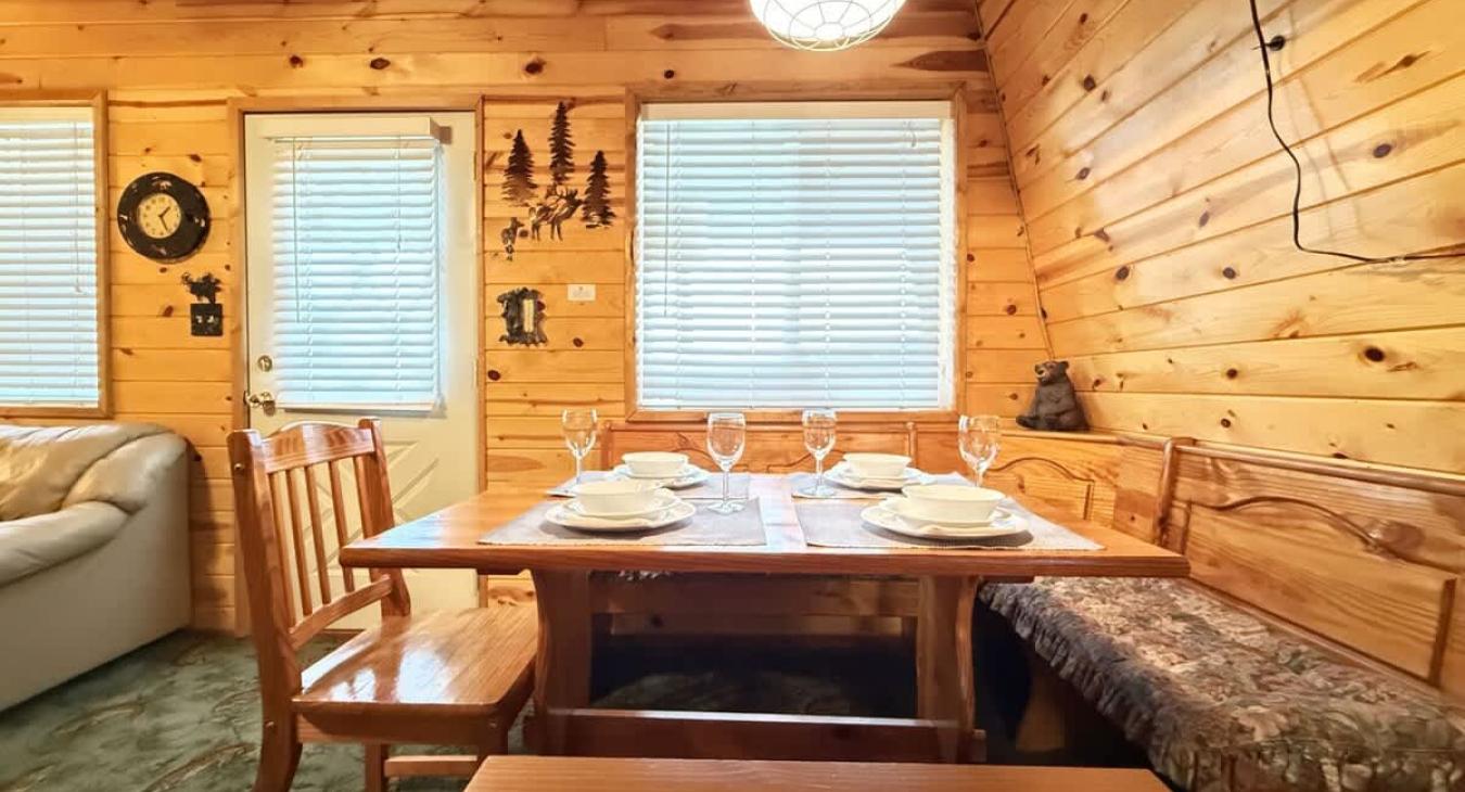 Dining Table in the living room