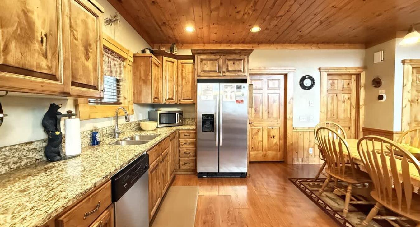 Perfect kitchen for a homecooked family meal during your stay.