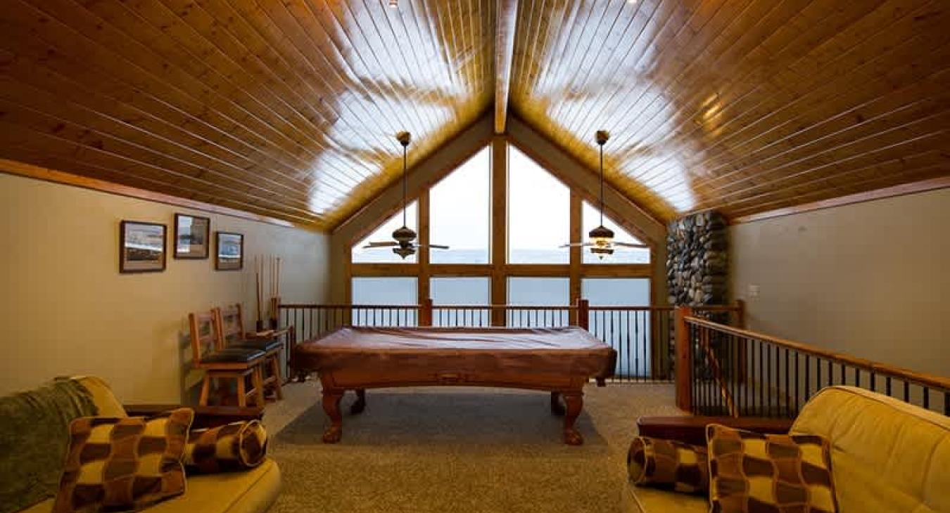 Loft space, different view.