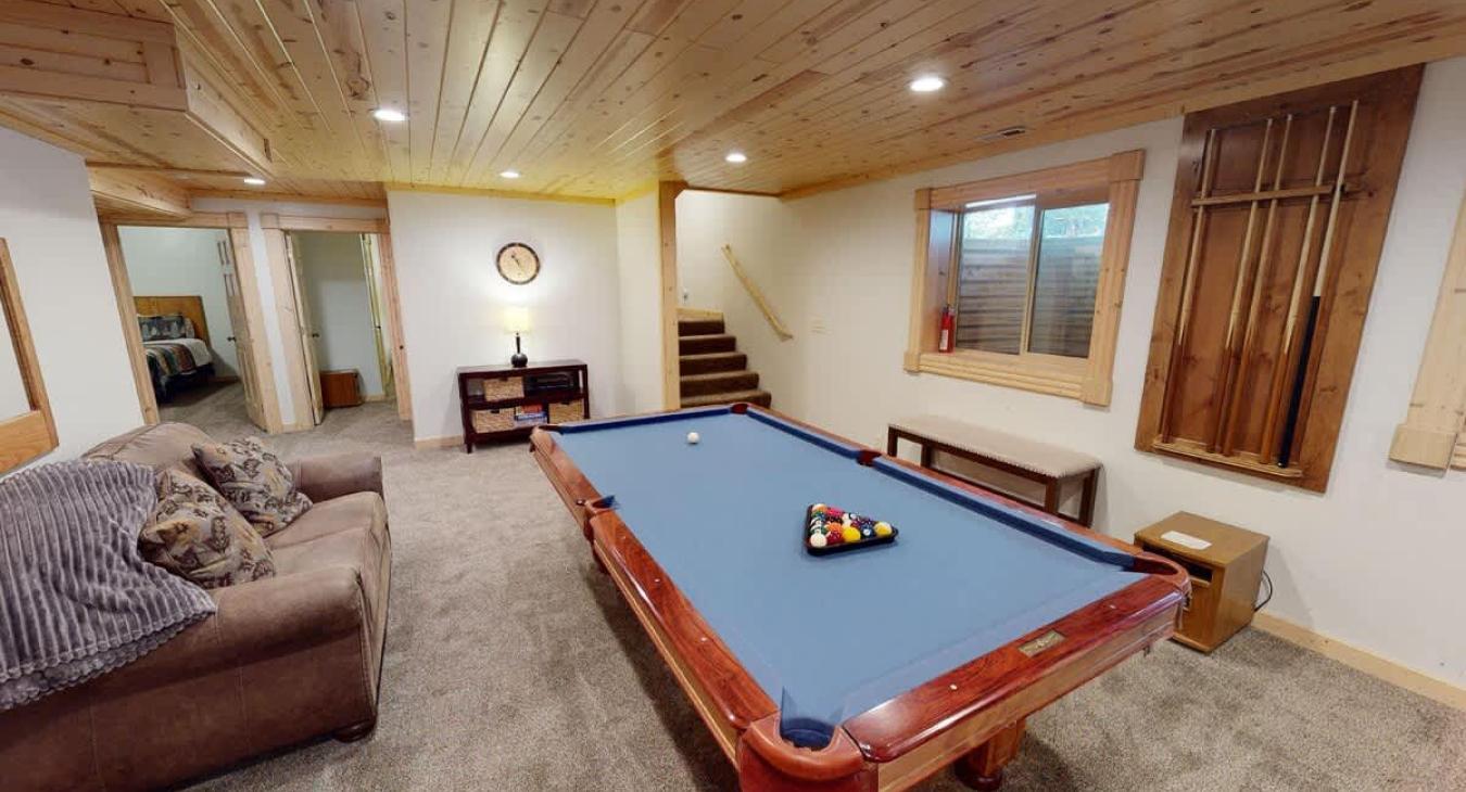 Enjoy some friendly competition playing pool.