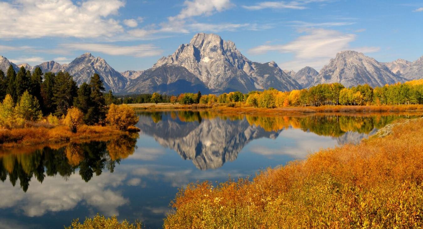 Beautiful Tetons located a few hours away.