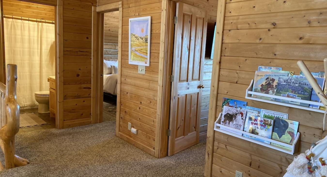 Books are available for your use during your stay.