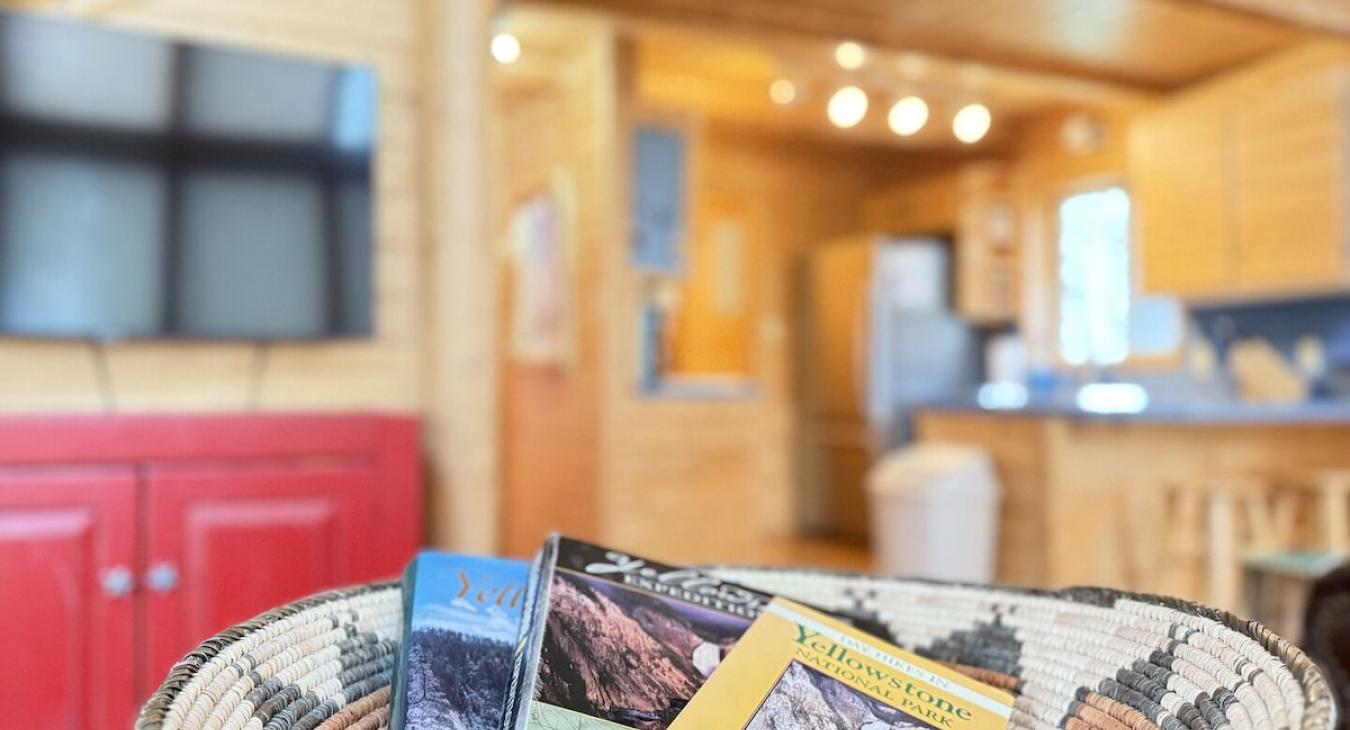 Yellowstone reading material.