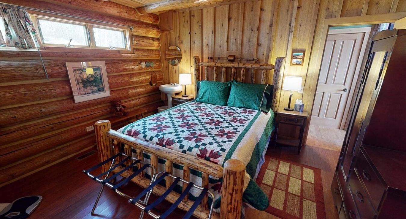 Bedroom #2 with a Queen size bed.