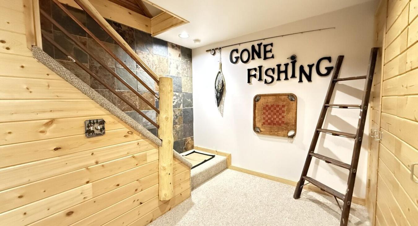 Basement stairs to main level.