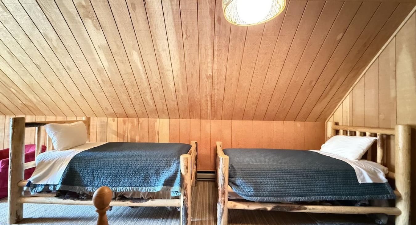 Many beds available for use.