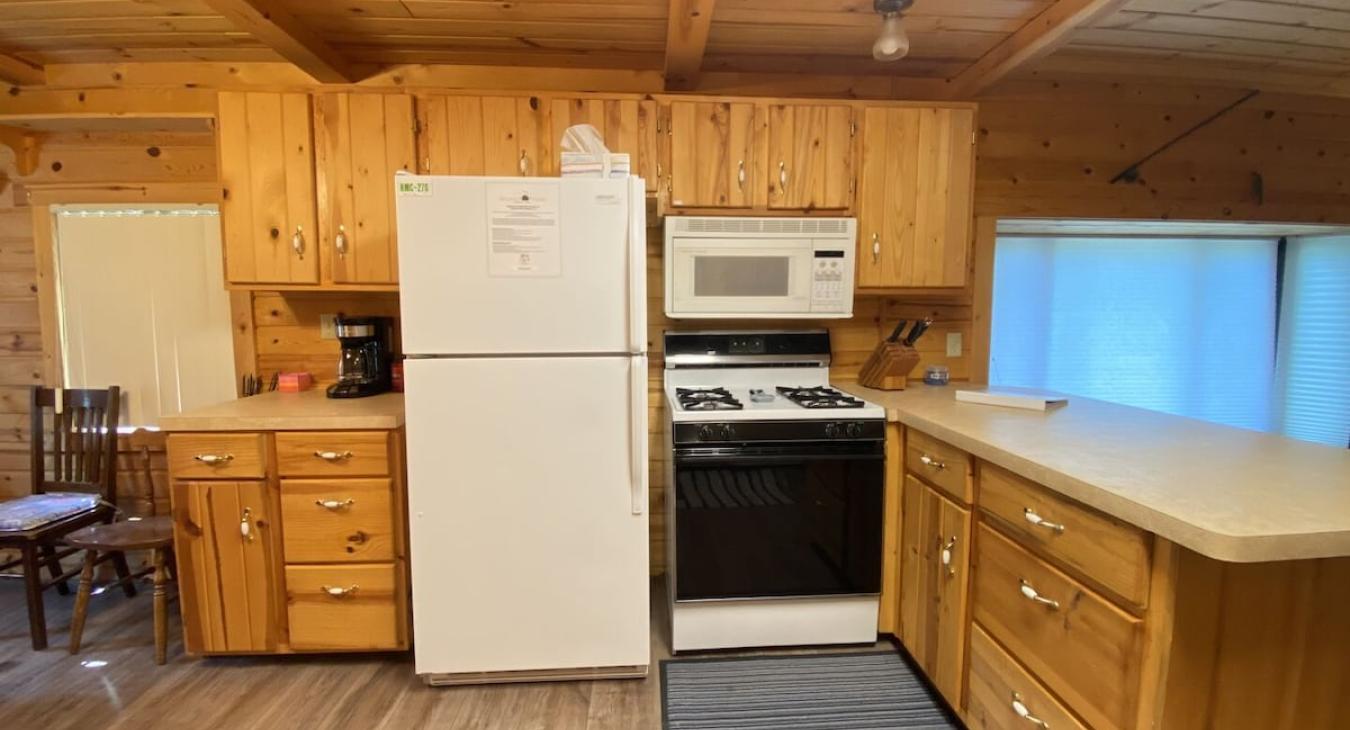 kitchen with everything to cook a great meal
