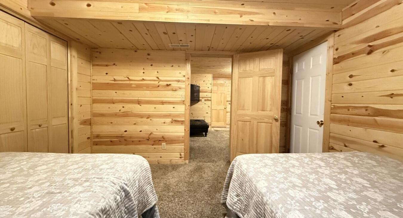 Store your belongings in the closet during your stay.