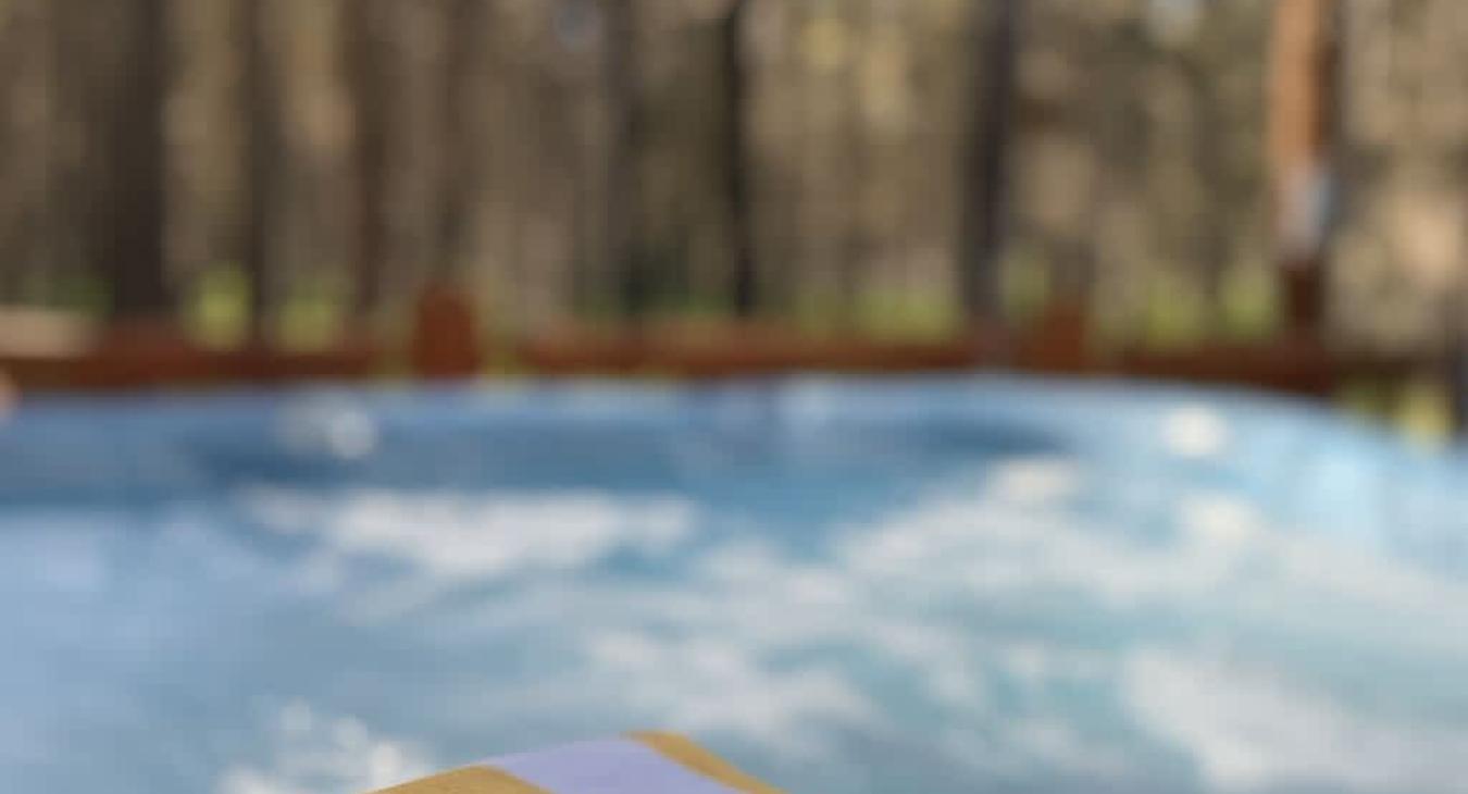 Hot tub on the deck for everyone to enjoy.