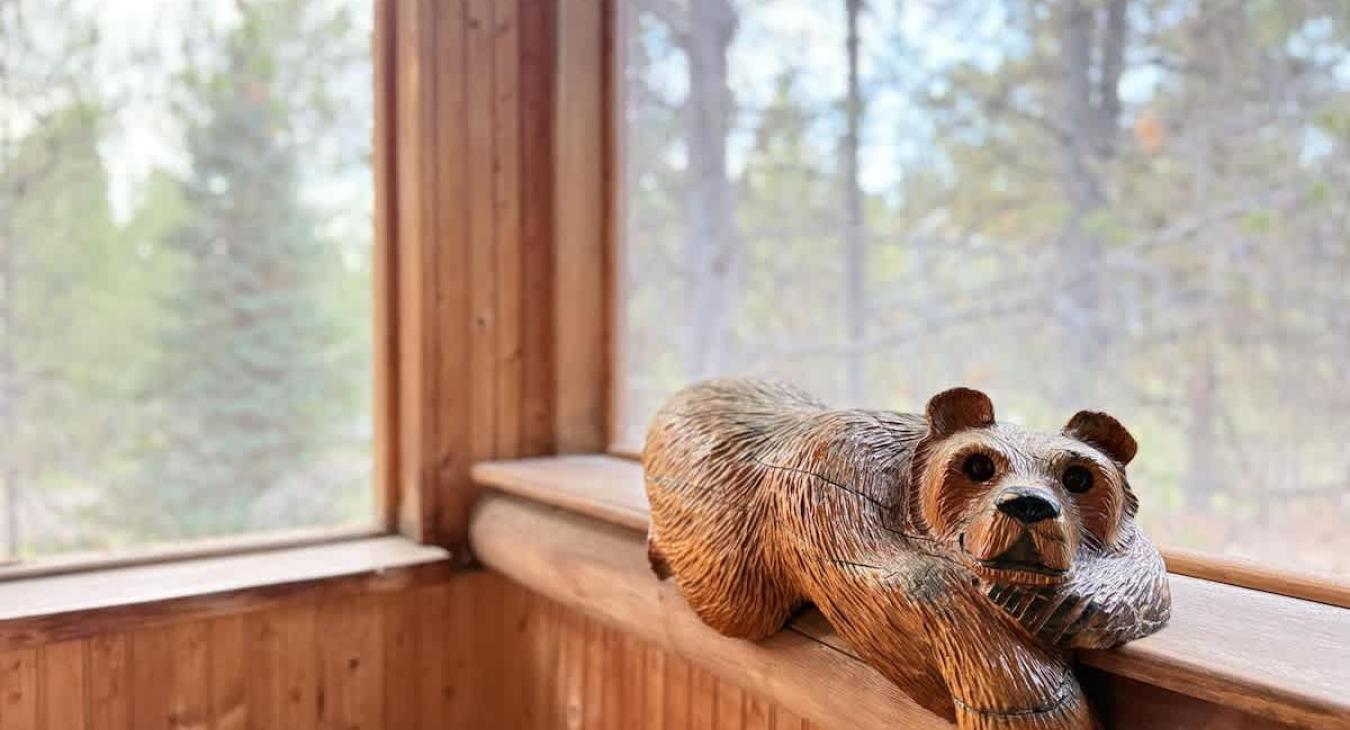 View from the top level.