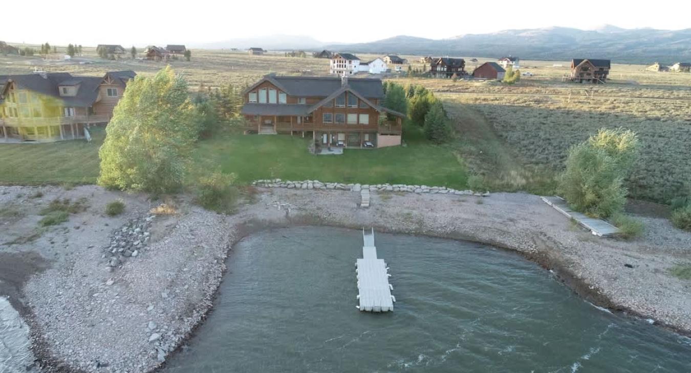 Located right on the water.