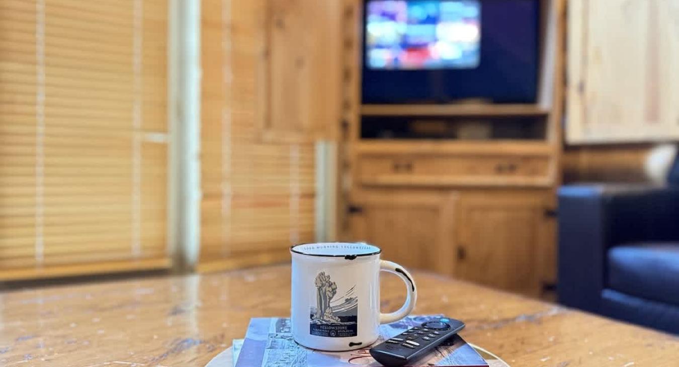 Hang out in the living room and watch Dish Network or smart tv for your streaming needs