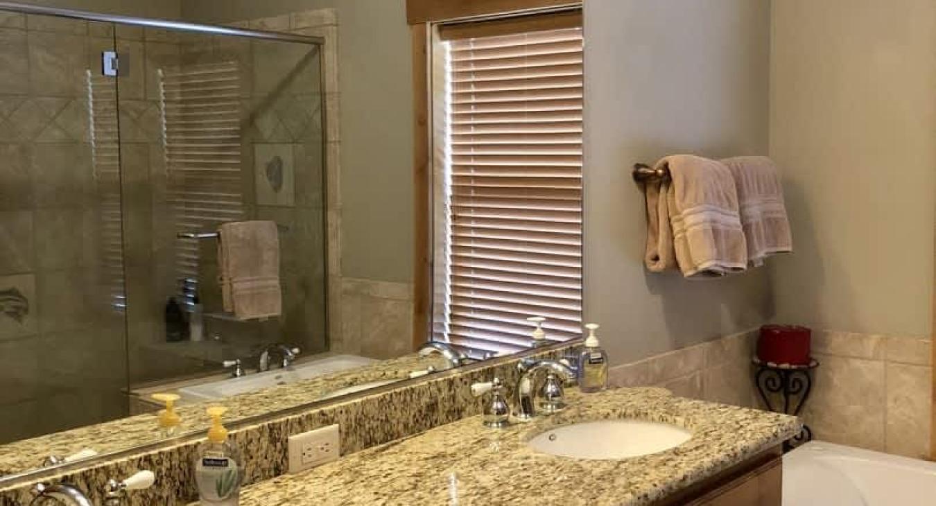 Main floor master bathroom.