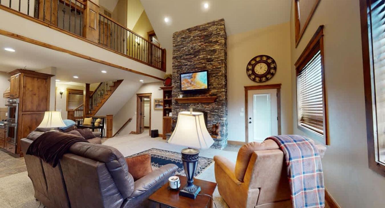 Lots of seating to relax and socialize with everyone.