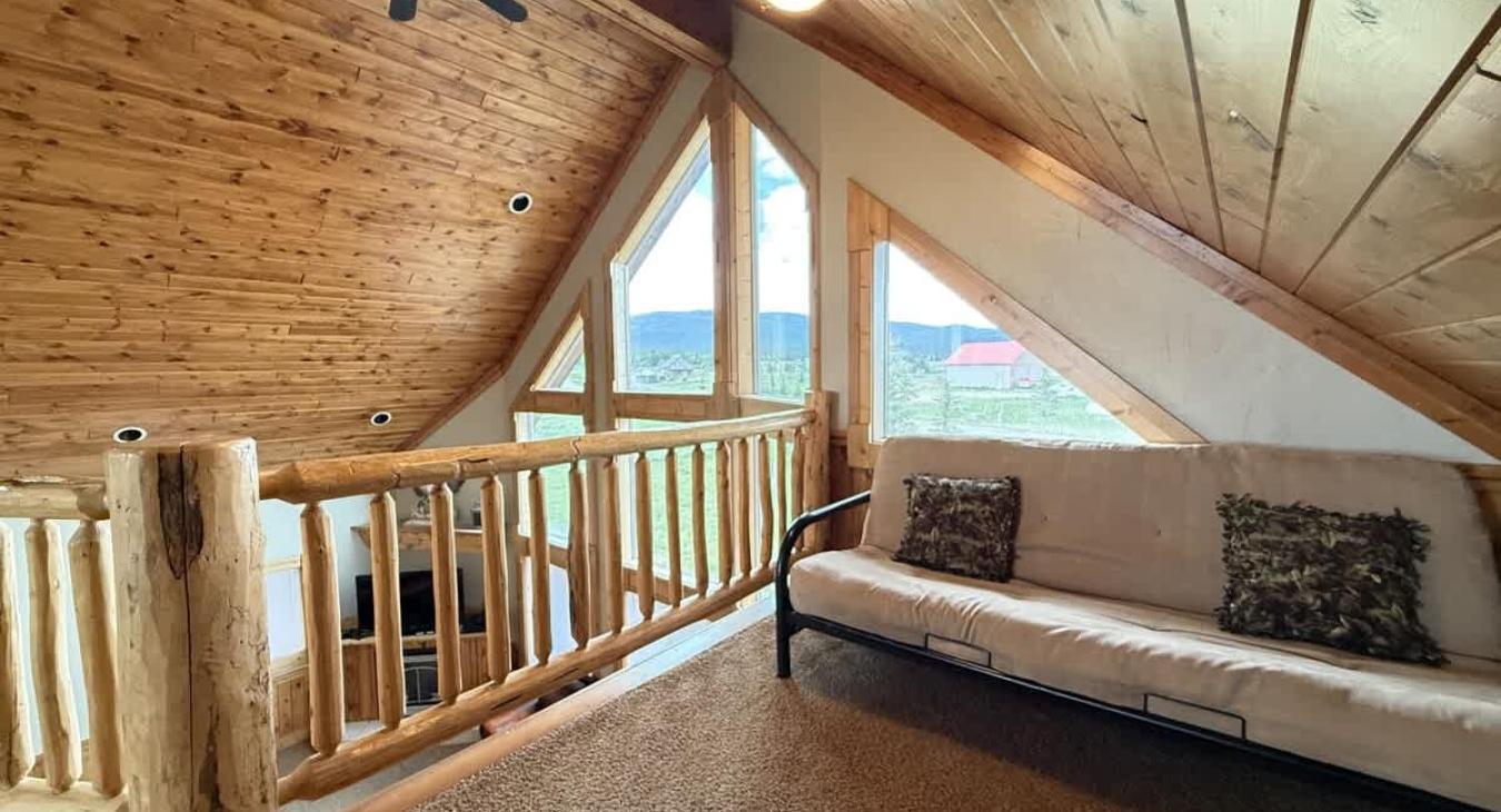 Another full size futon in the loft.