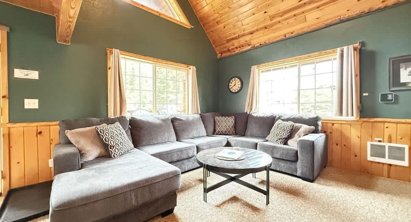 relax on the big sectional