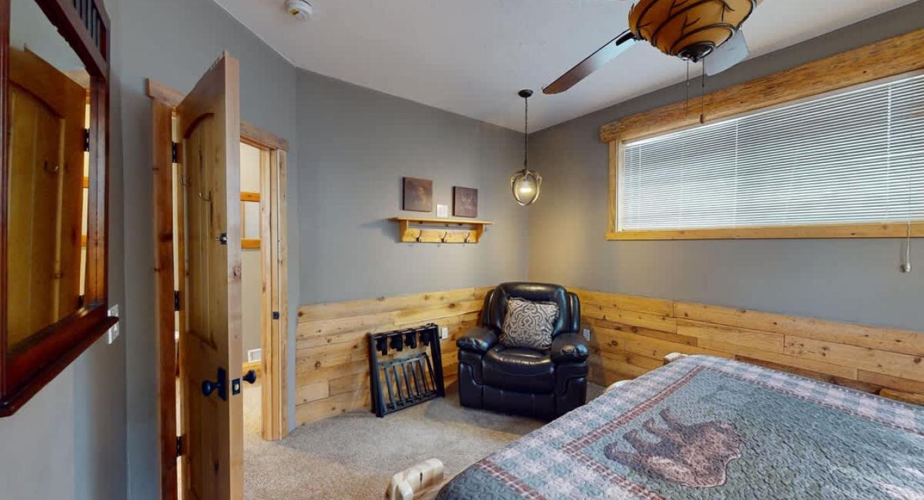 Seating is also available in this room.