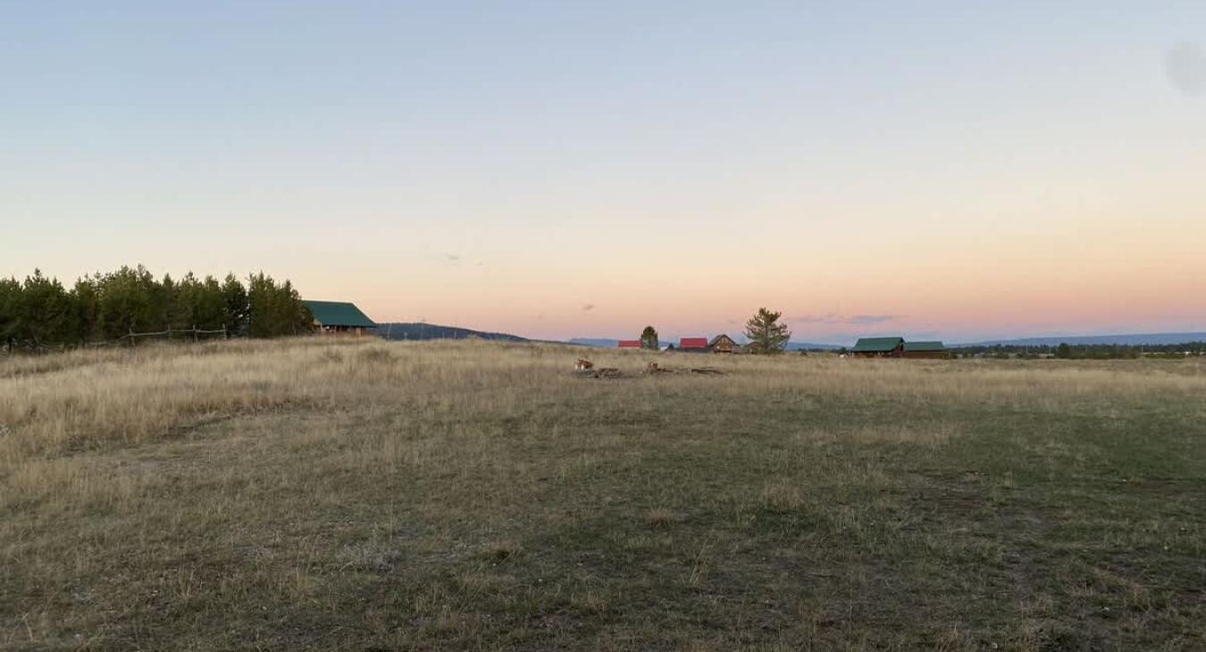 Beautiful view of the sunset.