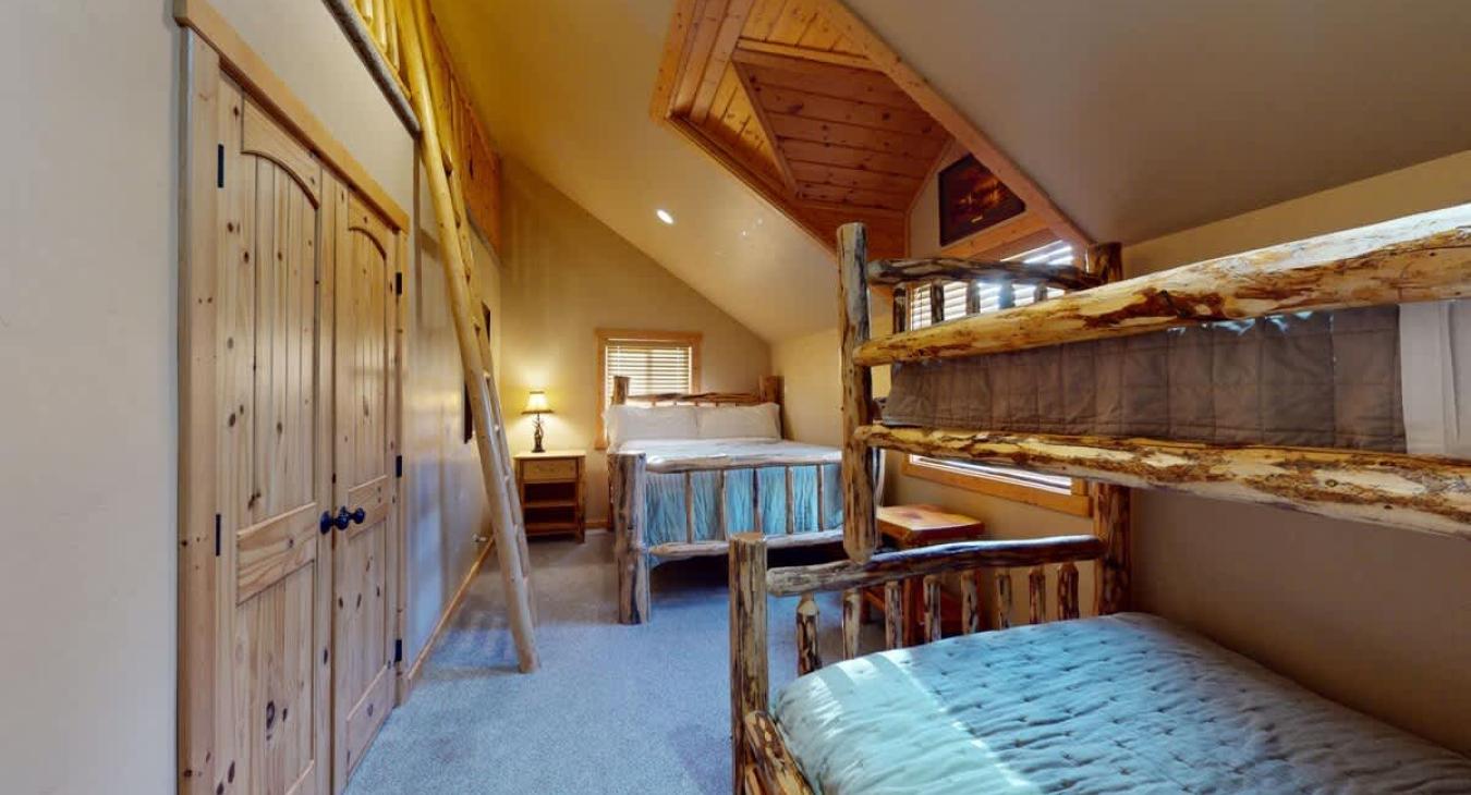 Upstairs bedroom #3.