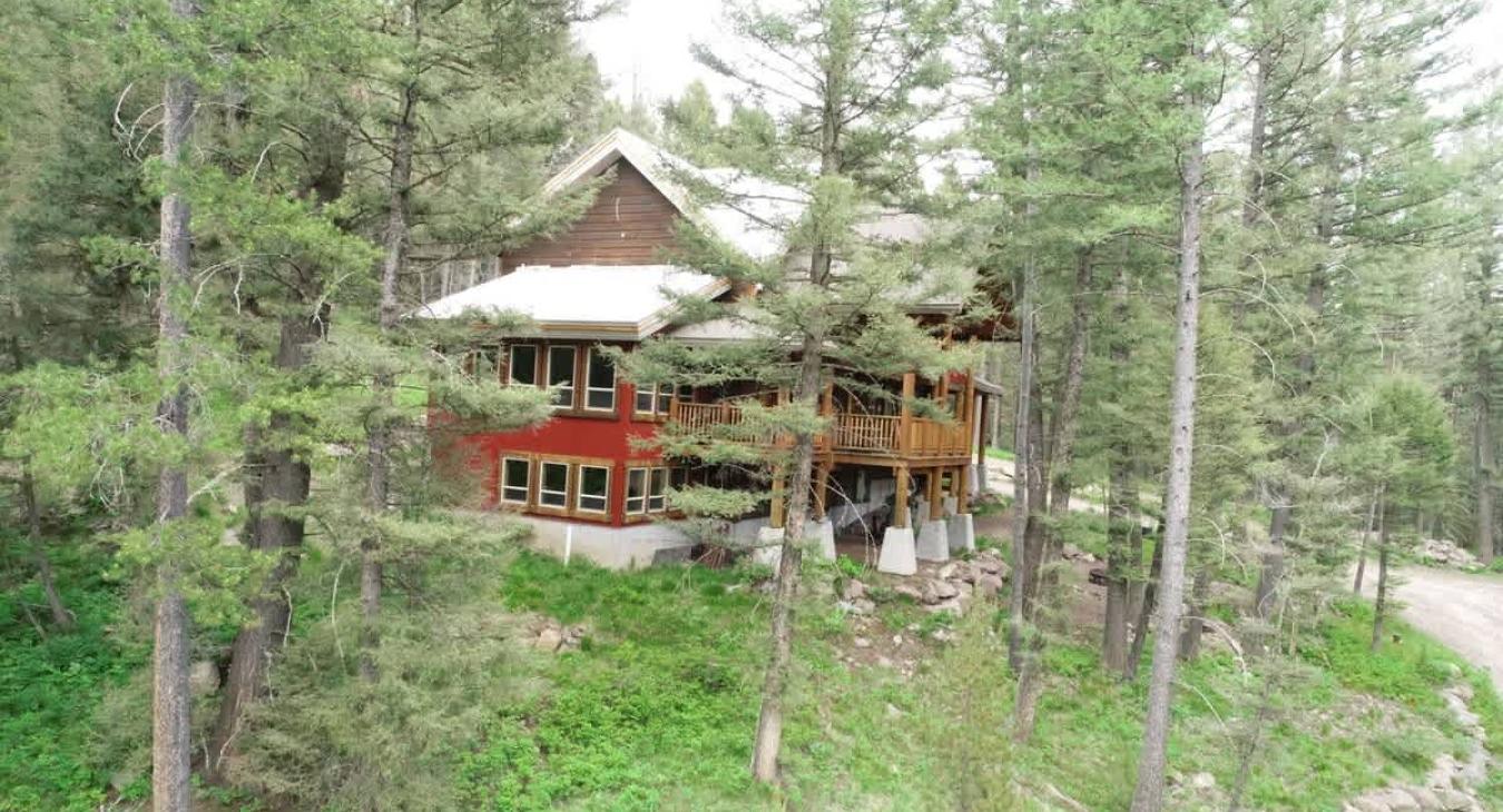 Legacy Lodge is nestled in the trees for the perfect getaway.