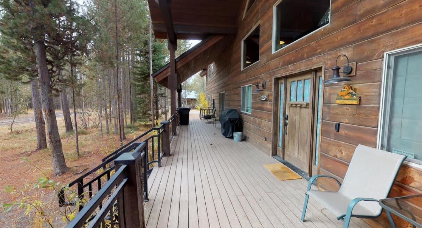 A grill is provided outside for a perfect barbeque meal during your stay.