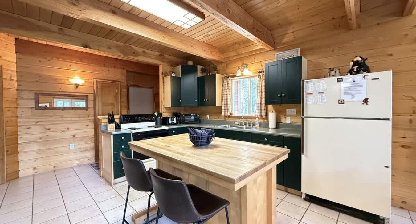 Open concept kitchen