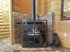 Propane fireplace