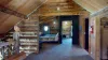 From the loft you can view the bedrooms located upstairs.