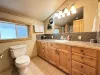 Upstairs private master bathroom.