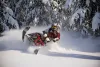 Enjoy snowmobiling in the winter months.