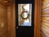View of the main door entrance.