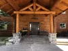 Beautiful entrance of the cabin.