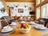 Dining table seats 8