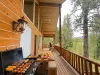 Grill and dining table available for your use on the outside deck.