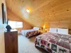 Equipped with 2 queen size beds, perfect for up to 4 people.